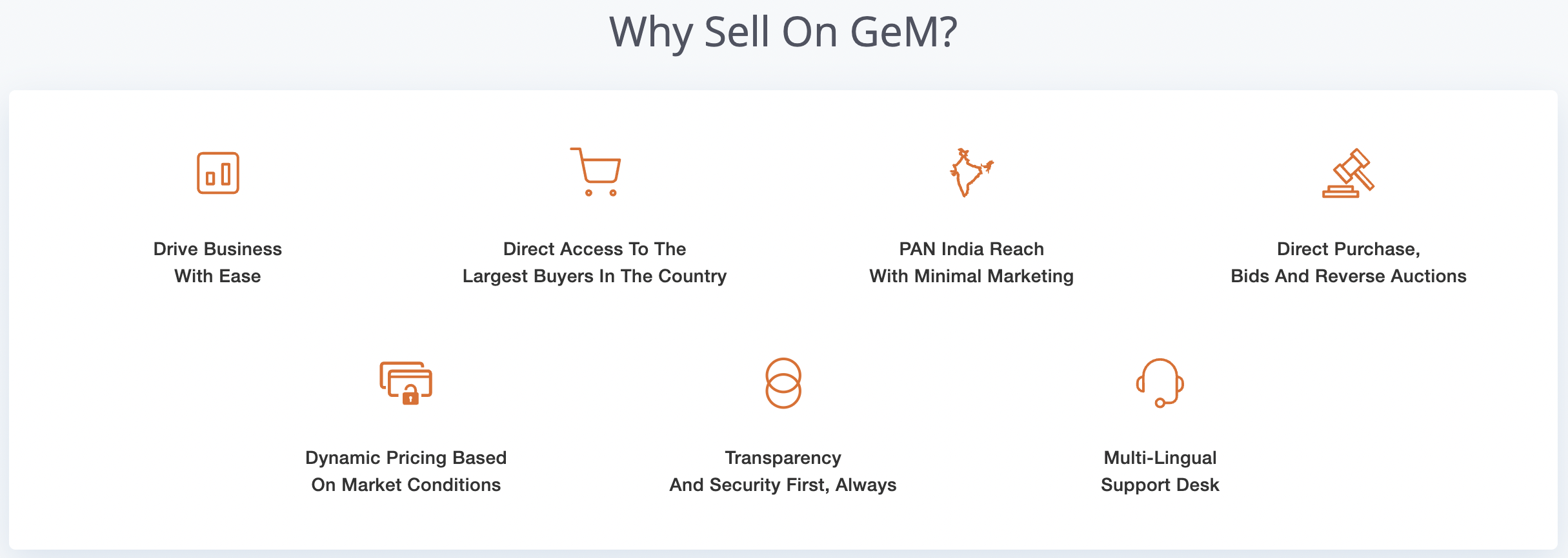 Appeal to all cooperatives to register as "Seller" on GeM portal